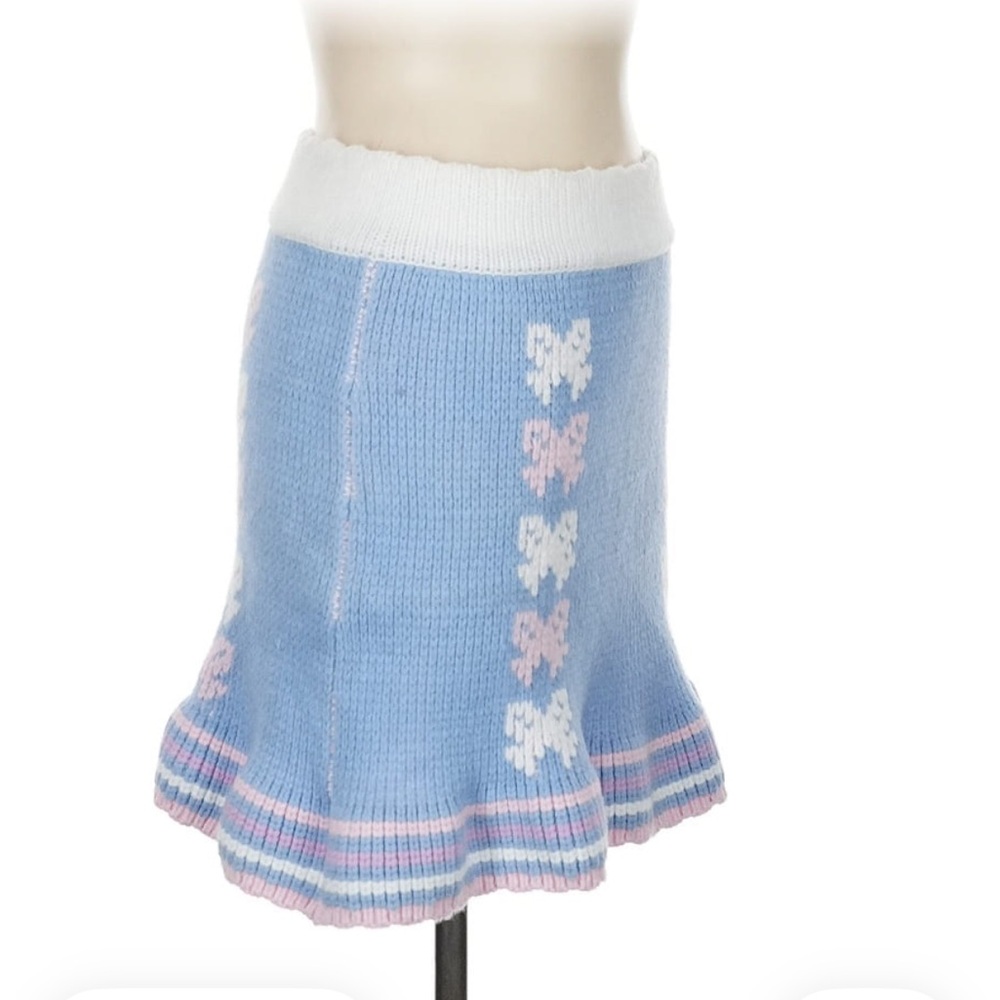 Love shack fancy skirt bow